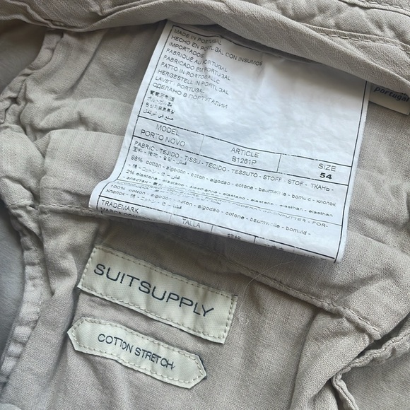 SUITSUPPLY Porto Novo Pants - Picture 3 of 9